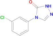 4-(3-chlorophenyl)-2,4-dihydro-3H-1,2,4-triazol-3-one