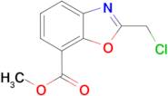 Methyl 2-(chloromethyl)benzo[d]oxazole-7-carboxylate