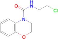 N-(2-chloroethyl)-2,3-dihydro-4H-1,4-benzoxazine-4-carboxamide