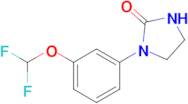 1-[3-(difluoromethoxy)phenyl]imidazolidin-2-one