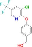 (4-{[3-chloro-5-(trifluoromethyl)pyridin-2-yl]oxy}phenyl)methanol