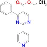 ethyl 4-phenyl-2-pyridin-4-ylpyrimidine-5-carboxylate