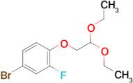 4-bromo-1-(2,2-diethoxyethoxy)-2-fluorobenzene