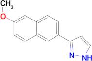 3-(6-methoxy-2-naphthyl)-1H-pyrazole