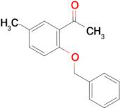 1-[2-(benzyloxy)-5-methylphenyl]ethanone