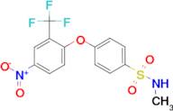 N-methyl-4-[4-nitro-2-(trifluoromethyl)phenoxy]benzenesulfonamide