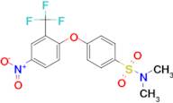 N,N-dimethyl-4-[4-nitro-2-(trifluoromethyl)phenoxy]benzenesulfonamide