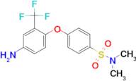 4-[4-amino-2-(trifluoromethyl)phenoxy]-N,N-dimethylbenzenesulfonamide