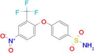 4-[4-nitro-2-(trifluoromethyl)phenoxy]benzenesulfonamide