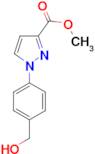 methyl 1-[4-(hydroxymethyl)phenyl]-1H-pyrazole-3-carboxylate