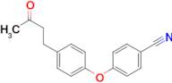 4-[4-(3-oxobutyl)phenoxy]benzonitrile