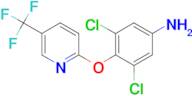 3,5-dichloro-4-{[5-(trifluoromethyl)pyridin-2-yl]oxy}aniline