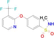 N-methyl-4-{[3-(trifluoromethyl)pyridin-2-yl]oxy}benzenesulfonamide