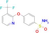 4-{[3-(trifluoromethyl)pyridin-2-yl]oxy}benzenesulfonamide