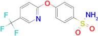 4-{[5-(trifluoromethyl)pyridin-2-yl]oxy}benzenesulfonamide