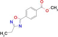methyl 4-(3-ethyl-1,2,4-oxadiazol-5-yl)benzoate