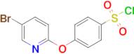 4-[(5-bromopyridin-2-yl)oxy]benzenesulfonyl chloride