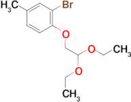 2-bromo-1-(2,2-diethoxyethoxy)-4-methylbenzene