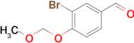 3-Bromo-4-(methoxymethoxy)benzaldehyde