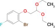 2-bromo-1-(2,2-diethoxyethoxy)-4-fluorobenzene