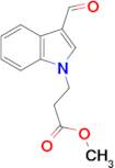 methyl 3-(3-formyl-1H-indol-1-yl)propanoate