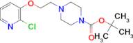 tert-butyl 4-{2-[(2-chloropyridin-3-yl)oxy]ethyl}piperazine-1-carboxylate