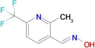 2-methyl-6-(trifluoromethyl)nicotinaldehyde oxime