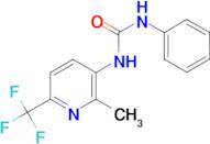 N-[2-methyl-6-(trifluoromethyl)pyridin-3-yl]-N'-phenylurea