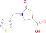 5-oxo-1-(thien-3-ylmethyl)pyrrolidine-3-carboxylic acid