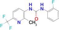 N-(2-fluorophenyl)-N'-[2-methyl-6-(trifluoromethyl)pyridin-3-yl]urea