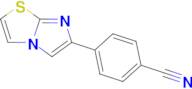 4-imidazo[2,1-b][1,3]thiazol-6-ylbenzonitrile