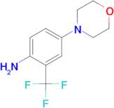 4-Morpholino-2-(trifluoromethyl)aniline