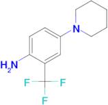 4-piperidin-1-yl-2-(trifluoromethyl)aniline