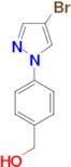 [4-(4-bromo-1H-pyrazol-1-yl)phenyl]methanol