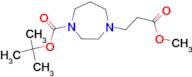 tert-butyl 4-(3-methoxy-3-oxopropyl)-1,4-diazepane-1-carboxylate