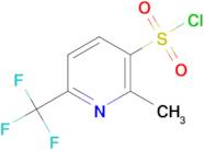 2-methyl-6-(trifluoromethyl)pyridine-3-sulfonyl chloride