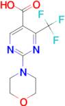 2-morpholin-4-yl-4-(trifluoromethyl)pyrimidine-5-carboxylic acid