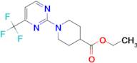 ethyl 1-[4-(trifluoromethyl)pyrimidin-2-yl]piperidine-4-carboxylate
