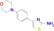 4-(4-morpholin-4-ylphenyl)-1,3-thiazol-2-amine