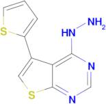 4-hydrazino-5-thien-2-ylthieno[2,3-d]pyrimidine