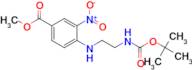 methyl 4-({2-[(tert-butoxycarbonyl)amino]ethyl}amino)-3-nitrobenzoate