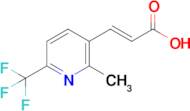 3-[2-methyl-6-(trifluoromethyl)pyridin-3-yl]acrylic acid