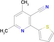 4,6-dimethyl-2-thien-2-ylnicotinonitrile