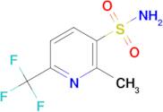 2-methyl-6-(trifluoromethyl)pyridine-3-sulfonamide