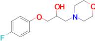 1-(4-fluorophenoxy)-3-morpholin-4-ylpropan-2-ol