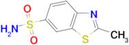 2-methyl-1,3-benzothiazole-6-sulfonamide