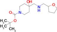 1-butoxycarbonyl-4-{[(tetrahydrofuran-2-ylmethyl)amino]methyl}piperidin-4-ol