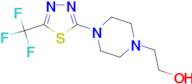 2-{4-[5-(trifluoromethyl)-1,3,4-thiadiazol-2-yl]piperazin-1-yl}ethanol