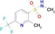 N,2-dimethyl-6-(trifluoromethyl)pyridine-3-sulfonamide