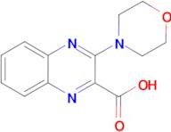 3-morpholin-4-ylquinoxaline-2-carboxylic acid